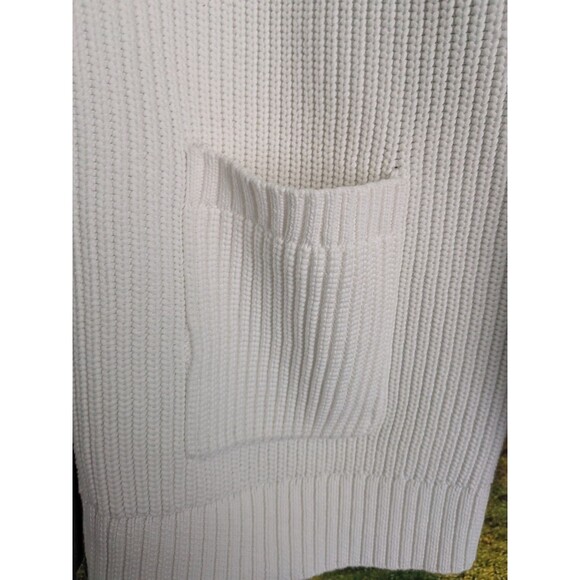 T By Talbots Color Block Sweater Cardigan Green Purple Women's L Colorful Snaps - Picture 7 of 16